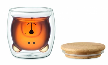 Logo trade reklaamkingi pilt: Kaheseinaline borosilikaatkruus