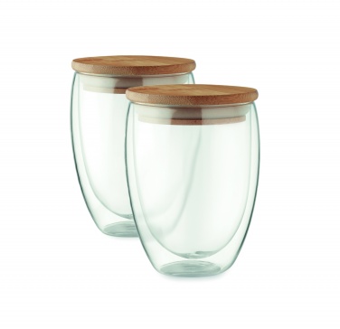 Logotrade meened pilt: Komplektis 2 klaasi 350 ml karbis