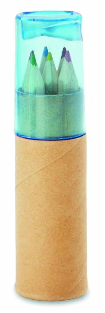 Logotrade reklaamtooted pilt: 6 värvilist pliiatsit