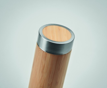 Logotrade ärikingitused pilt: Bambusest topeltseintega termos 400ml