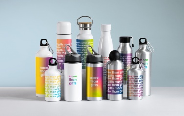 Logotrade reklaamkingituse foto: 400 ml alumiiniumpudel