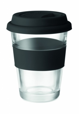 Logotrade reklaamkingitused pilt: Klaasist joogitops kaanega 350 ml