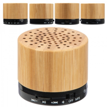 Logotrade reklaamtoote foto: Bambusest bluetooth kõlar FLEEDWOOD