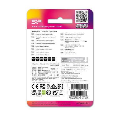 Logotrade firmakingid pilt: Mälupulk silicon power helios 101 2.0