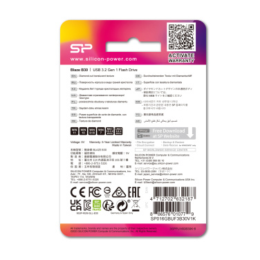 Logo trade firmakingid foto: Pendrive Silicon Power Blaze B30 3.1