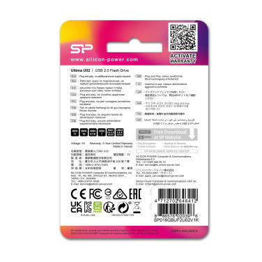 Logo trade firmakingi pilt: Pendrive Silicon Power Ultima U02 2.0