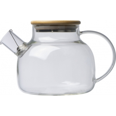 Logotrade reklaamtooted pilt: Bambusest kaanega klaaskann FRANKFURT 1000ml
