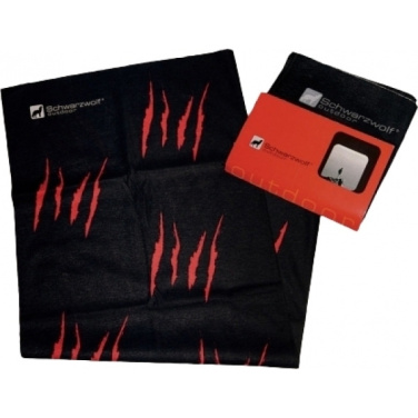 Logo trade reklaamkingituse pilt: Multifunktsionaalne bandaan BANDANA Schwarzwolf
