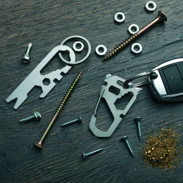 Logotrade firmakingid pilt: Multifunktsionaalne võtmehoidja ATACAMA Schwarzwolf