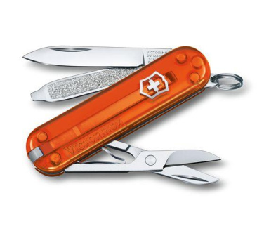 Logotrade ärikingid pilt: Taskunuga Classic SD läbipaistev Victorinox