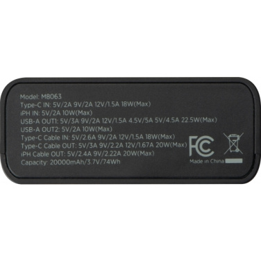 Logo trade meene pilt: Akupank 20 000 mAh MARABELLA MoLu