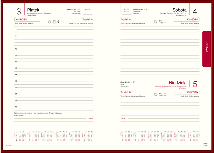 Logo trade reklaamtoote pilt: Kalender 642131