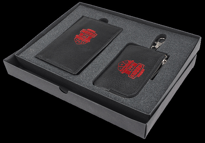 Logotrade ärikingi foto: Kinkekomplekt RFID kaardihoidjaga 531052