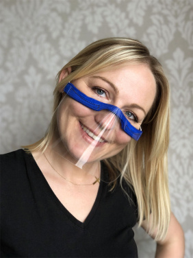 Logo trade ärikingituse pilt: KALIPSO näokaitse - läbipaistev mask suu ja nina jaoks 1447162