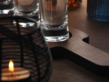 Logo trade reklaamkingi pilt: Puidust 3 Shot klaasi alusega 1863121