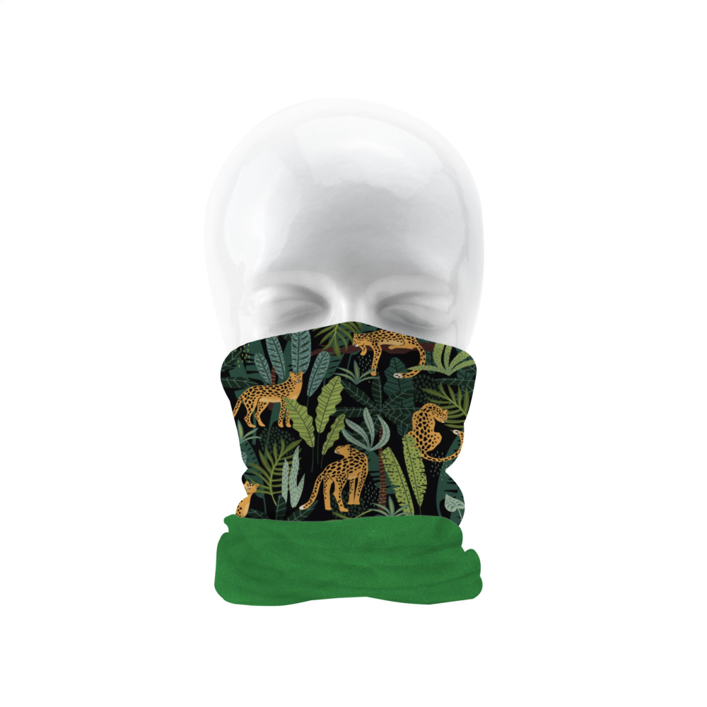 Logo trade firmakingituse pilt: Fliisist voodriga multifunktsionaalne torusall