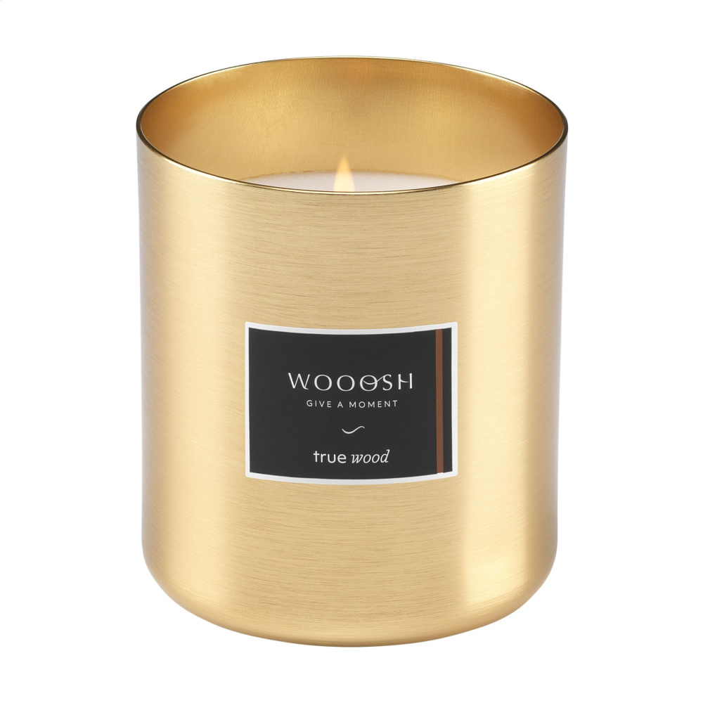 Logotrade firmakingitused pilt: Woooshi lõhnaküünal True Wood X-Mas