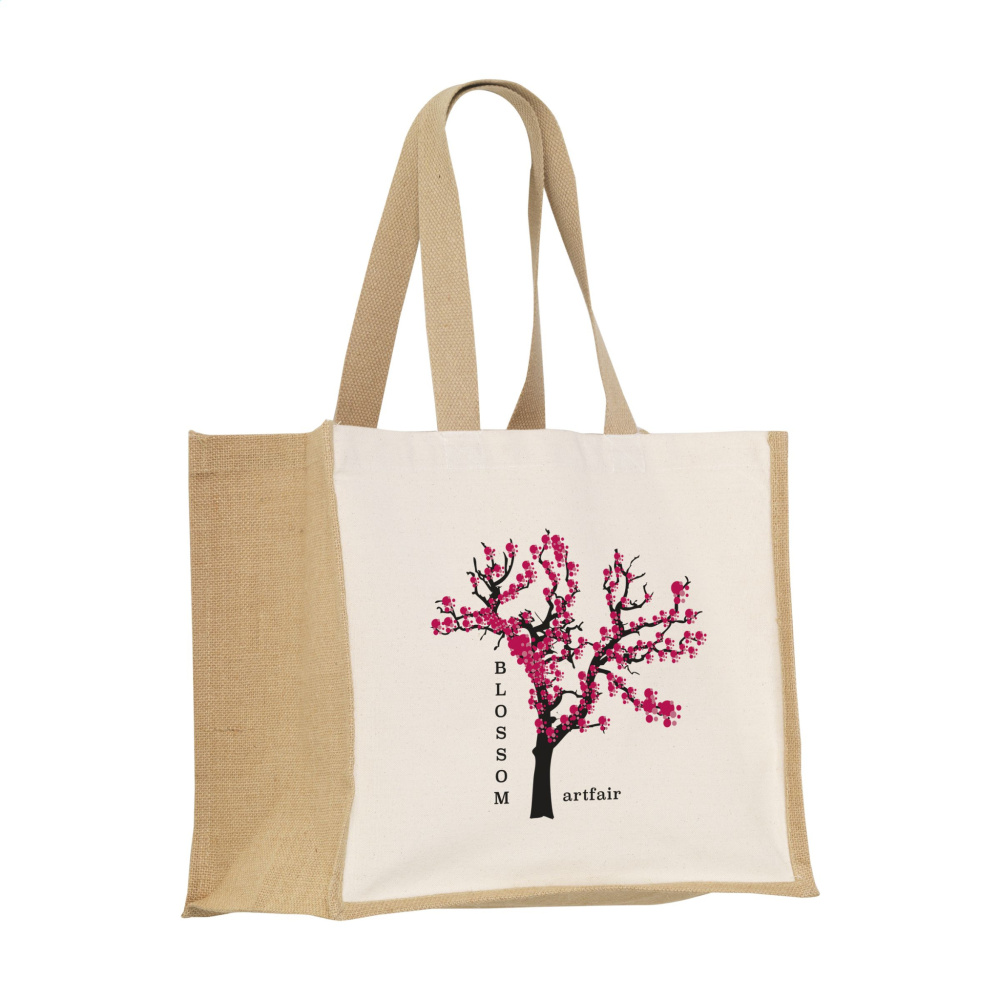 Logo trade firmakingitused foto: Džuudist Canvas Shopper kott (320 g/m²).