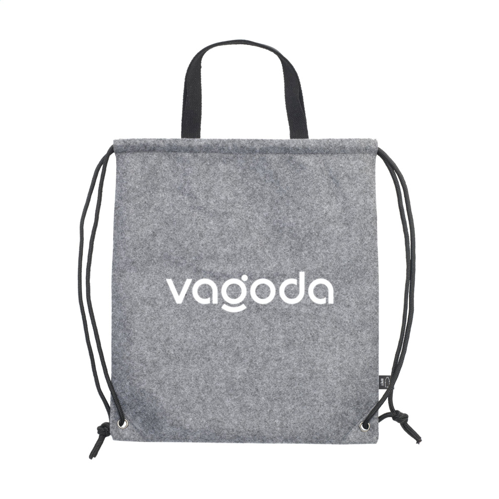Logotrade ärikingi foto: GRS RPET Vilt PromoBag Plus seljakott