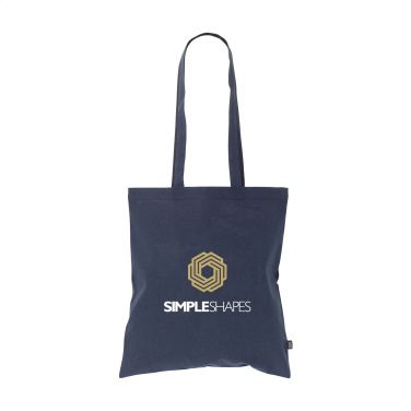 Logo trade ärikingituse pilt: Shoppy värvikott GRS taaskasutatud puuvillast (150 g/m²)
