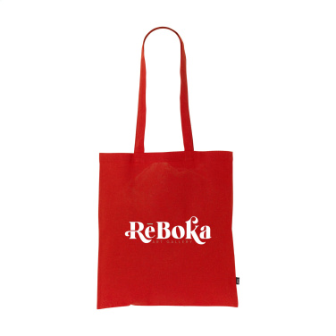 Logotrade reklaamtooted pilt: Shoppy värvikott GRS taaskasutatud puuvillast (150 g/m²)