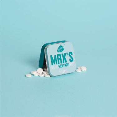 Logo trade reklaamkingi pilt: Max's Mints mentooliga pastillid