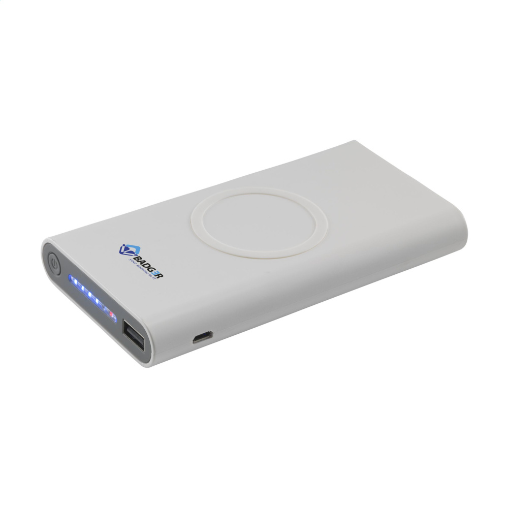 Logotrade reklaamkingi foto: Juhtmeta Powerbank 8000 C juhtmevaba laadija