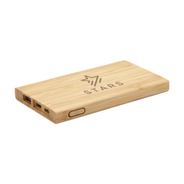 Logo trade reklaamkingituse pilt: Bamboo 4000 bambusest akupank