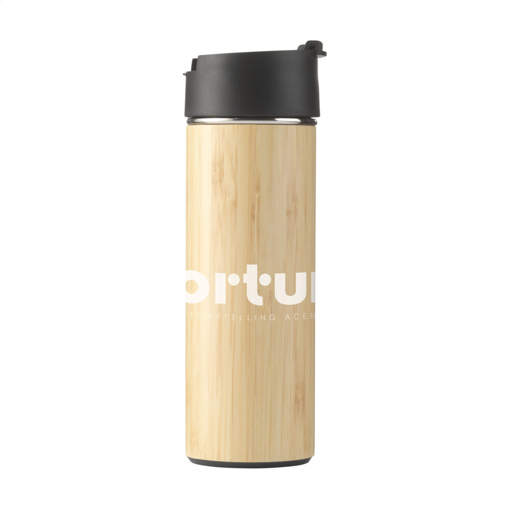 Logo trade ärikingituse pilt: Sakura 360 ml bambusest termopudel/termotass