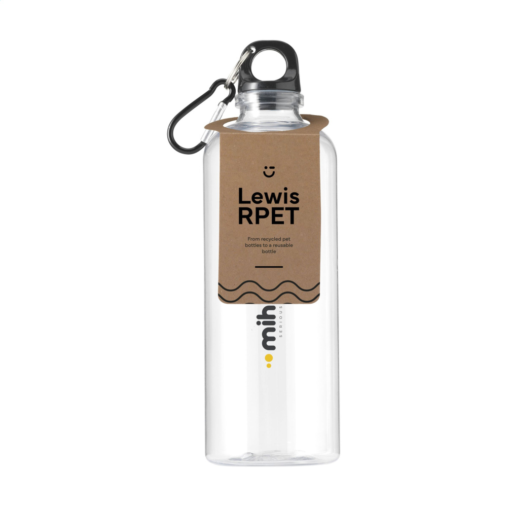 Logotrade ärikingi foto: Lewis GRS RPET Bottle 630 ml veepudel