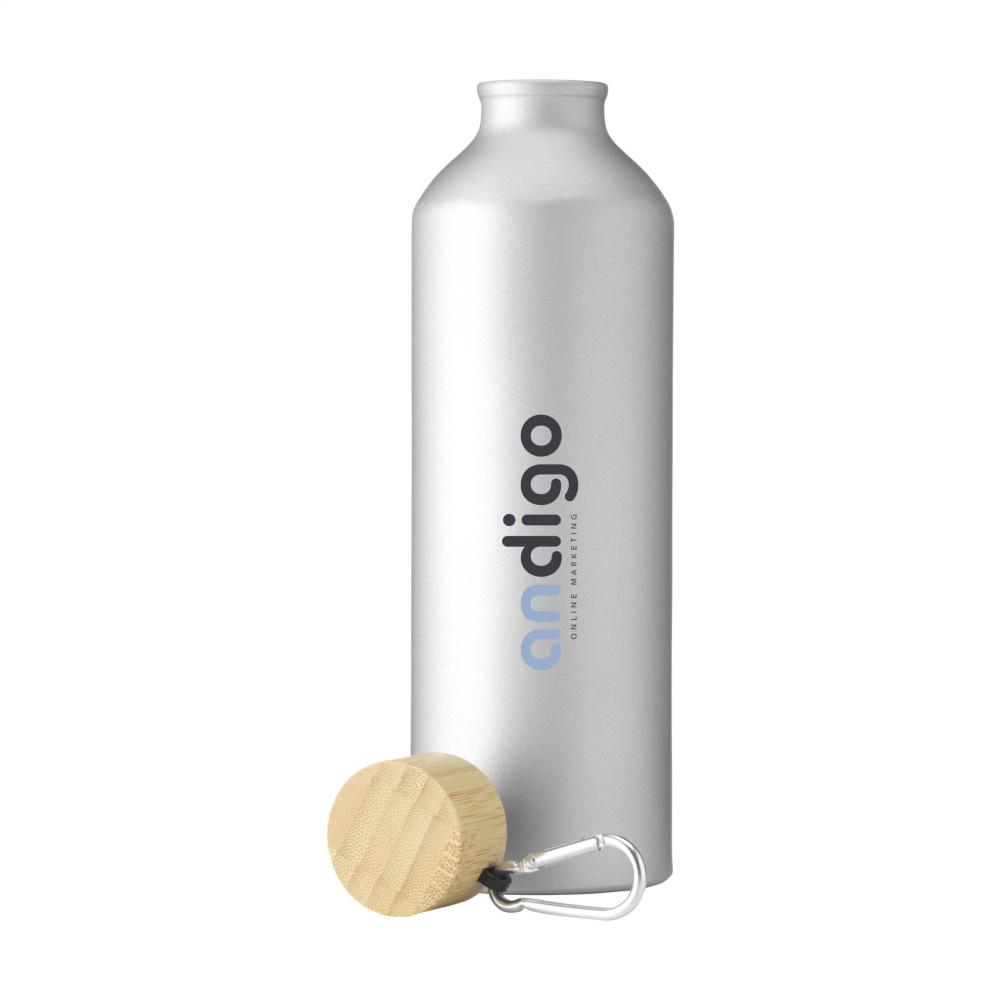 Logo trade firmakingid foto: AluBamboo GRS Recycled Alu 750 ml veepudel