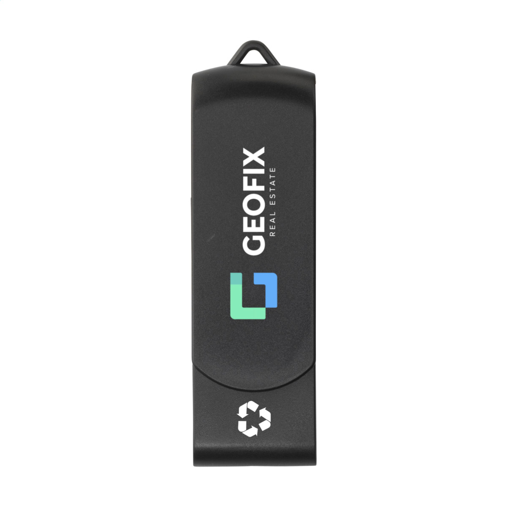 Logotrade reklaamkingid pilt: USB Twist Recycle 64 GB