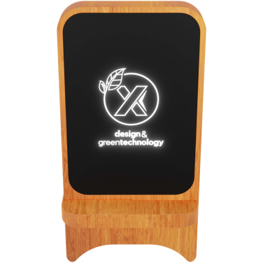 Logotrade reklaamkingitused pilt: SCX.design W16 10W valgustusega juhtmevaba puidust alus