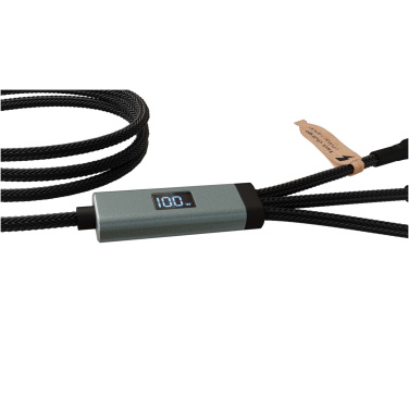 Logotrade reklaamkingid pilt: SCX.design C53 100 W 5-ühes rPET ülikiire laadimiskaabel