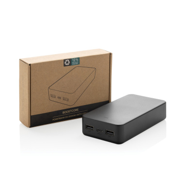 Logo trade reklaamtooted foto: Boostcore RCS taaskasutatud plastist akupank 20 000 mAh USB C