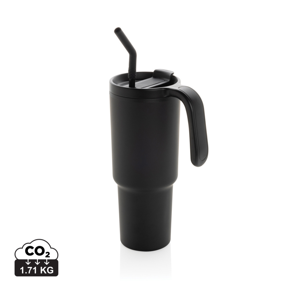 Logotrade reklaamkingi foto: Graphic 360 RCS taaskasutatud terasest termoskruus 900ml