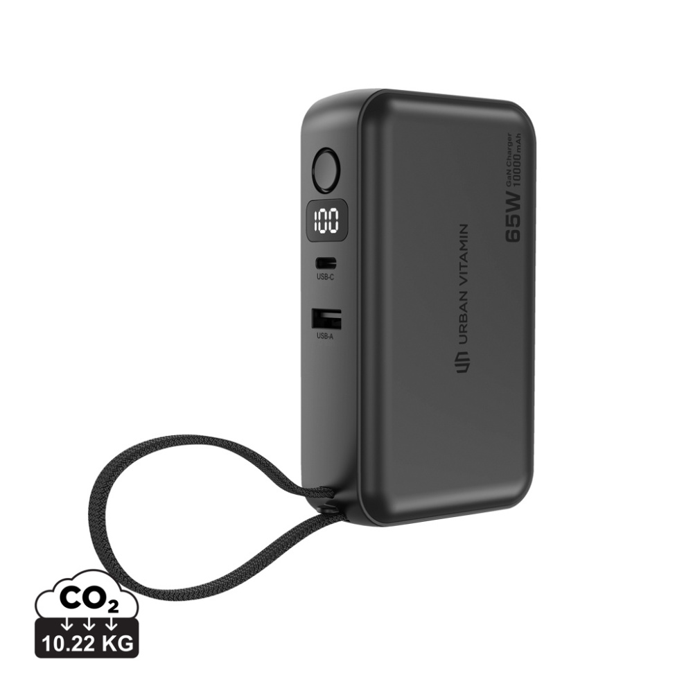 Logotrade ärikingitused pilt: Urban Vitamin Eureka hübriid GANcharger 10000mah akupank 65W