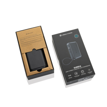Logotrade firmakingid pilt: Urban Vitamin Eureka hübriid GANcharger 10000mah akupank 65W