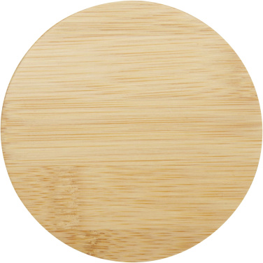 Logotrade reklaamkingitused pilt: Leona 350 ml klaastass bambusest kaanega