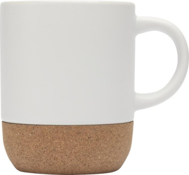 Logotrade reklaamkingitused pilt: Billie 300 ml keraamiline sublimatsioonikruus korkdetailidega