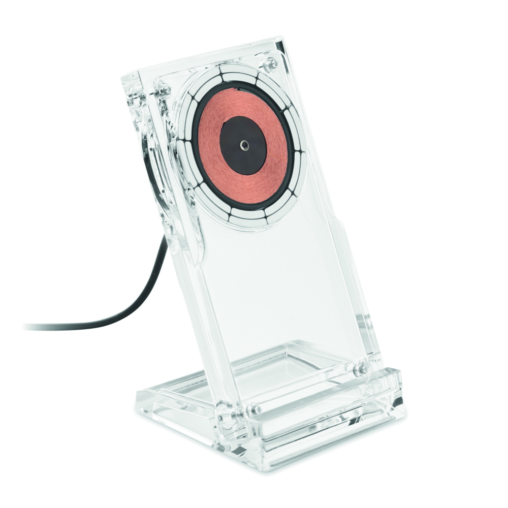 Logo trade ärikingi pilt: CRYL akrüülist juhtmevaba laadija 15W