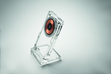 Logo trade reklaamkingituse pilt: CRYL akrüülist juhtmevaba laadija 15W