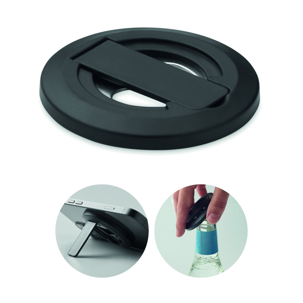 Logotrade ärikingi foto: DOSENUNO Telefonihoidja ja pudeliavaja