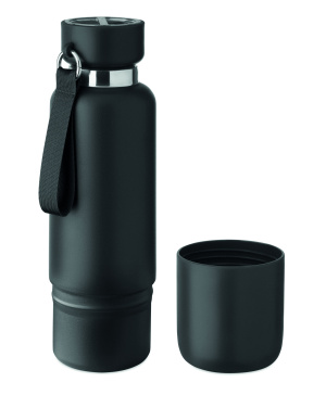 Logotrade reklaamtoote foto: Topeltseinaga pudel 500ml