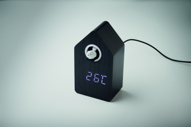 Logo trade reklaamtoote pilt: MDF-ist käo äratuskell CUCKOO BIRD