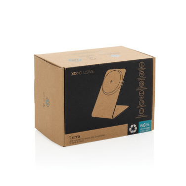 Logotrade reklaamkingitused pilt: Terra alumiiniumist 15W magnetiline juhtmevaba laadimise telefonialus