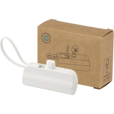 Logo trade firmakingituse pilt: Alnair 5000 mAh 10W C-tüüpi akupank mobiilialusega