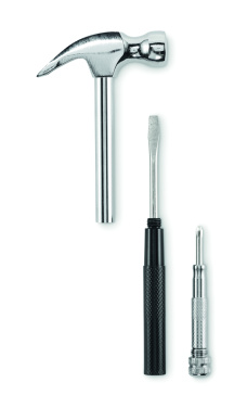 Logo trade firmakingituse pilt: CLAW IT süsinikterasest haamer ja kruvikeeraja