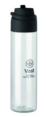 Logo trade reklaamtoote pilt: TOIEN KLAR RPET-pudel 700 ml