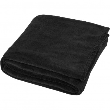 Logo trade mainoslahjat ja liikelahjat kuva: Bay-peite pehmeä fleece, sherpa-vuori ja ruutukuosi